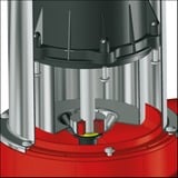 Einhell Klarwasserpumpe GE-SP 4390 N-A LL ECO, Tauch- / Druckpumpe rot/schwarz, 430 Watt