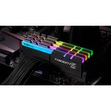 G.Skill DIMM 32 GB DDR4-3600 Quad-Kit, Arbeitsspeicher schwarz, F4-3600C18Q-32GTZR, Trident Z RGB, XMP