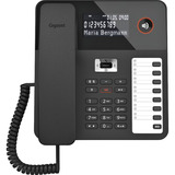 Gigaset DESK 800A, analoges Telefon schwarz
