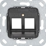Gira Modular Jack 4 2fach Unterputz Tragring Retail