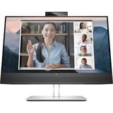 HP E24mv G4, LED-Monitor 61 cm (24 Zoll), schwarz/silber, FullHD, IPS, Webcam