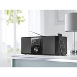 Karcher DAB 5000+, Radio schwarz, UKW, DAB+, Wecker, Dual-Alarm