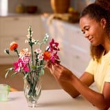 LEGO 10342 Botanicals Schöner Rosafarbener Blumenstrauß, Konstruktionsspielzeug 