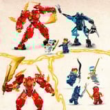 LEGO 71808 Ninjago Kais Feuermech, Konstruktionsspielzeug 