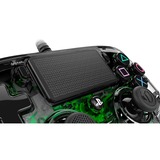 Nacon Wired Illuminated Compact Controller, Gamepad transparent/grün, PlayStation 4, PC