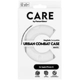PanzerGlass Urban Combat Case, Handyhülle transparent/weiß, iPhone 15, MagSafe