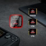 Patriot EV330 PCIe M.2 2230, Laufwerksgehäuse schwarz/rot, USB 3.2 Gen2