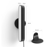 Philips HUE White & Color Ambiance Play Lightbar Basis-Set, LED-Leuchte schwarz