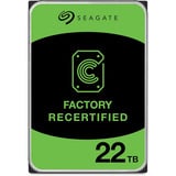 Seagate Exos 22 TB Generalüberholt, Festplatte SATA 6 Gb/s, 3,5"