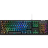 Sharkoon SKILLER SGK30, Gaming-Tastatur schwarz, DE-Layout, Huano Blue