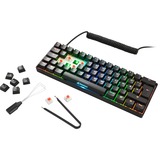 Sharkoon SKILLER SGK50 S4, Gaming-Tastatur schwarz, IT-Layout, Kailh Red