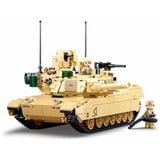 Sluban ModelBricks M1A2 SEP V2 Abrams, Konstruktionsspielzeug 
