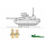 Sluban ModelBricks M1A2 SEP V2 Abrams, Konstruktionsspielzeug 