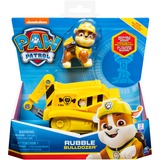 Spin Master Paw Patrol Rubbles Planierraupe, Spielfahrzeug mit Sammelfigur