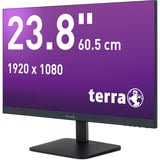 TERRA 2427W V2, LED-Monitor 60.5 cm (23.8 Zoll), schwarz (matt), FullHD, VA, HDMI, DP, USB-C, Lautsprecher, 100Hz Panel