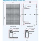 Trinasolar Solarpanel Vertex S+ TSM-450 NEG9R.28, 450 Watt, Black Frame, 0% schwarz, 0% MWST, Doppelglas
