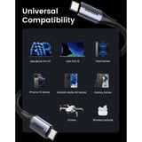 UGREEN US355 USB-C auf USB-C Ladekabel 240W schwarz, 1 meter