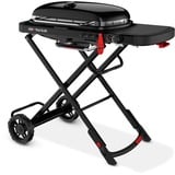 Weber Gasgrill Traveler Stealth schwarz, zusammenklappbar