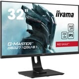 iiyama G-Master GB3271QSU-B1, Gaming-Monitor 80 cm(32 Zoll), schwarz, WQHD, IPS, AMD Free-Sync, 165Hz Panel