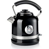 Ariete Wasserkocher Moderna schwarz, 2.000 Watt, 1,7 Liter
