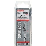 Bosch Professional Stichsägeblatt T 101 B Clean for Wood, 100mm 25 Stück