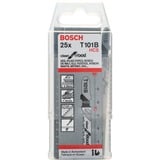 Bosch Stichsägeblatt T 101 B Clean for Wood, 100mm 25 Stück