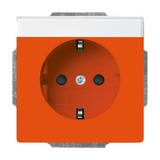 Busch-Jaeger Schutzkontakt Steckdosen Einsatz orange, Retail