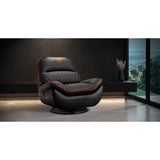 Cougar Gaming-Sofa Overlord, Gaming-Stuhl schwarz/orange
