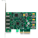 DeLOCK PCI-E x4 Karte zu 4 x USB-C 10 Gbps - Low Profile, USB-Controller 