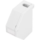 Digitus Keystone-Gehäuse für Hutschienen Montage, IP20 weiß, für 1x Keystone Modul