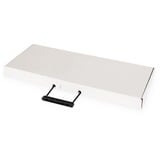 Digitus Patch-Halter zur Wandmontage für 483 mm (19") Installationen, Wandhalterung schwarz, 8 Höheneinheiten