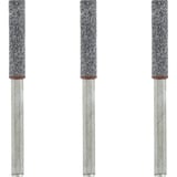 Dremel Kettensägen-Schärfschleifstein Ø 4 mm (453), Schärfgerät 3 Stück, Schaft Ø 3,2 mm