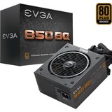 EVGA 850 BQ 80+ BRONZE 850W, PC-Netzteil schwarz, 6x PCIe, Kabel-Management, 850 Watt