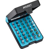 Hazet Adventskalender Santa Tools 2022, Werkzeug-Set blau/schwarz, 44-teilig, mit Akkuschrauber