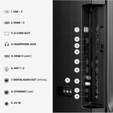 Hisense 58E7S Hi-QLED-Fernseher 146 cm (58 Zoll), schwarz, UltraHD/4K, Triple Tuner