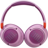 JBL JR460 NC, Headset pink, Bluetooth, Klinke, USB-C