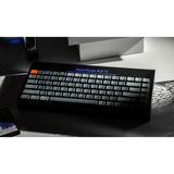 Keychron K3 Version 2, Gaming-Tastatur schwarz/grau, DE-Layout, Keychron Low Profile Optical Blue, Hot-Swap, Aluminiumrahmen, RGB