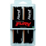 Kingston FURY DIMM 32 GB DDR5-6000 (2x 16 GB) Dual-Kit, Arbeitsspeicher schwarz, KF560C30BBEK2-32, Fury Beast, INTEL XMP, AMD EXPO