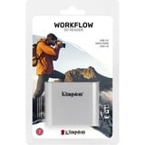 Kingston Workflow SD Reader, Kartenleser silber/schwarz