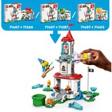 LEGO 71407 Super Mario Katzen-Peach-Anzug und Eisturm – Erweiterungsset, Konstruktionsspielzeug baubares Spielzeug zum kombinieren mit Mario, Luigi oder Peach Starterset