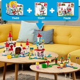 LEGO 71407 Super Mario Katzen-Peach-Anzug und Eisturm – Erweiterungsset, Konstruktionsspielzeug baubares Spielzeug zum kombinieren mit Mario, Luigi oder Peach Starterset