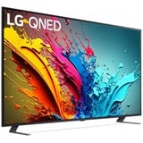 LG 55QNED85T6C, LED-Fernseher 138.8 cm (55 Zoll), schwarz, UltraHD/4K, HDR10, Triple-Tuner, KI Prozessor, 120Hz Panel
