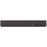 Lenovo ThinkPad Thunderbolt 4 Workstation Dock, Dockingstation schwarz/rot