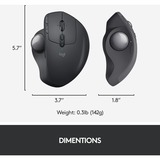 Logitech MX ERGO, Trackball schwarz