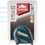Makita Maßband 5,5 Meter, Bandmaß blau/schwarz