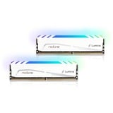 Mushkin DIMM 16 GB DDR4-3600 (2x 8 GB) Dual-Kit, Arbeitsspeicher weiß, MLB4C360JNNM8GX2, Redline Lumina, INTEL XMP
