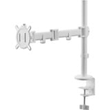 ONE FOR ALL Universal-Monitorarm DM 2120, Monitorhalterung weiß, für 33 - 81cm (13" - 32") Monitore