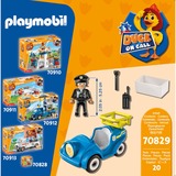 PLAYMOBIL 70829 DUCK ON CALL Mini-Auto Polizei, Konstruktionsspielzeug 