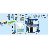 PLAYMOBIL 71874 City Action Polizeiwache mit Fahndungsraum, Konstruktionsspielzeug 