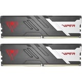 Patriot DIMM 16 GB DDR5-5600 (2x 8 GB) Dual-Kit, Arbeitsspeicher schwarz/weiß, PVV516G560C40K, Viper Venom, INTEL XMP